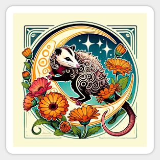 Opossum Sticker